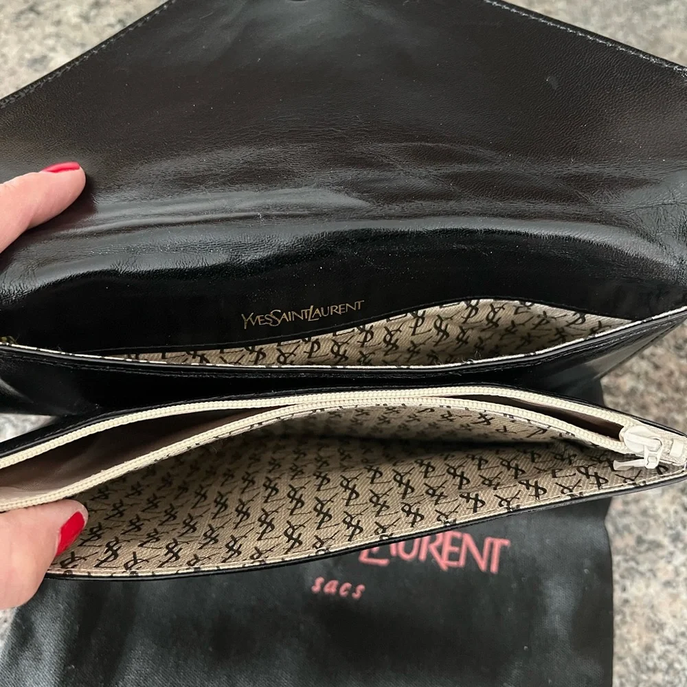 Yves Saint Laurent black soft